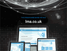 Tablet Screenshot of lma.co.uk